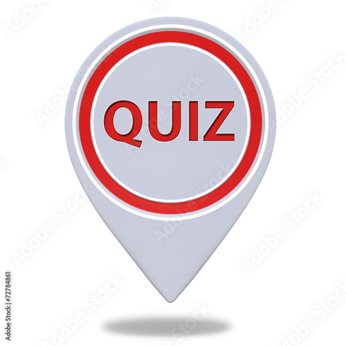 Free Download Quiz pointer icon on white background - GFXLoad