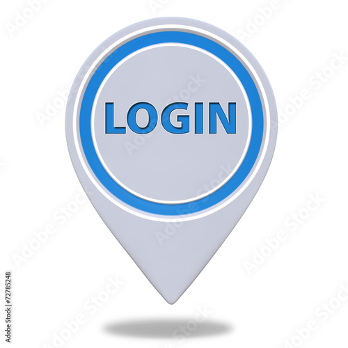 login pointer icon on white background Free Download login pointer icon on white background - GFXLoad