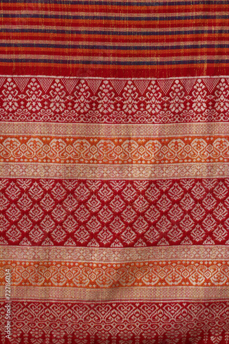 Hand-woven cloth that is produced from the northern Thai..