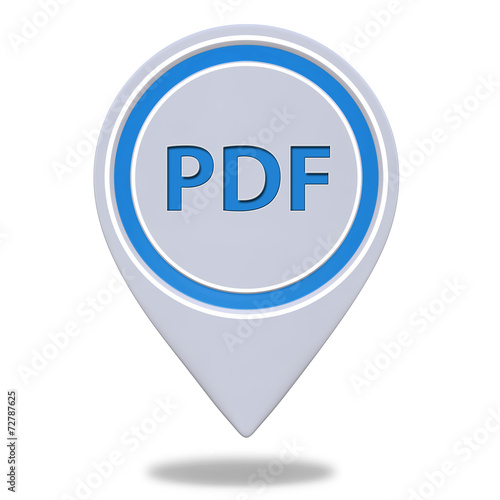 Pdf pointer icon on white background Free Download Pdf pointer icon on white background - GFXLoad