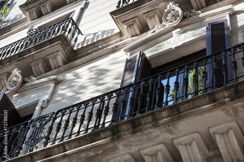 metal balconies