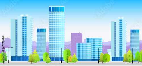 city skylines blue illustration architecture building cityscape
