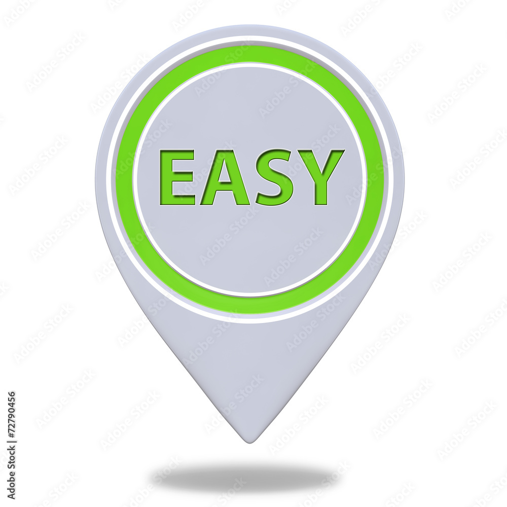 easy pointer icon on white background easy pointer icon on white background