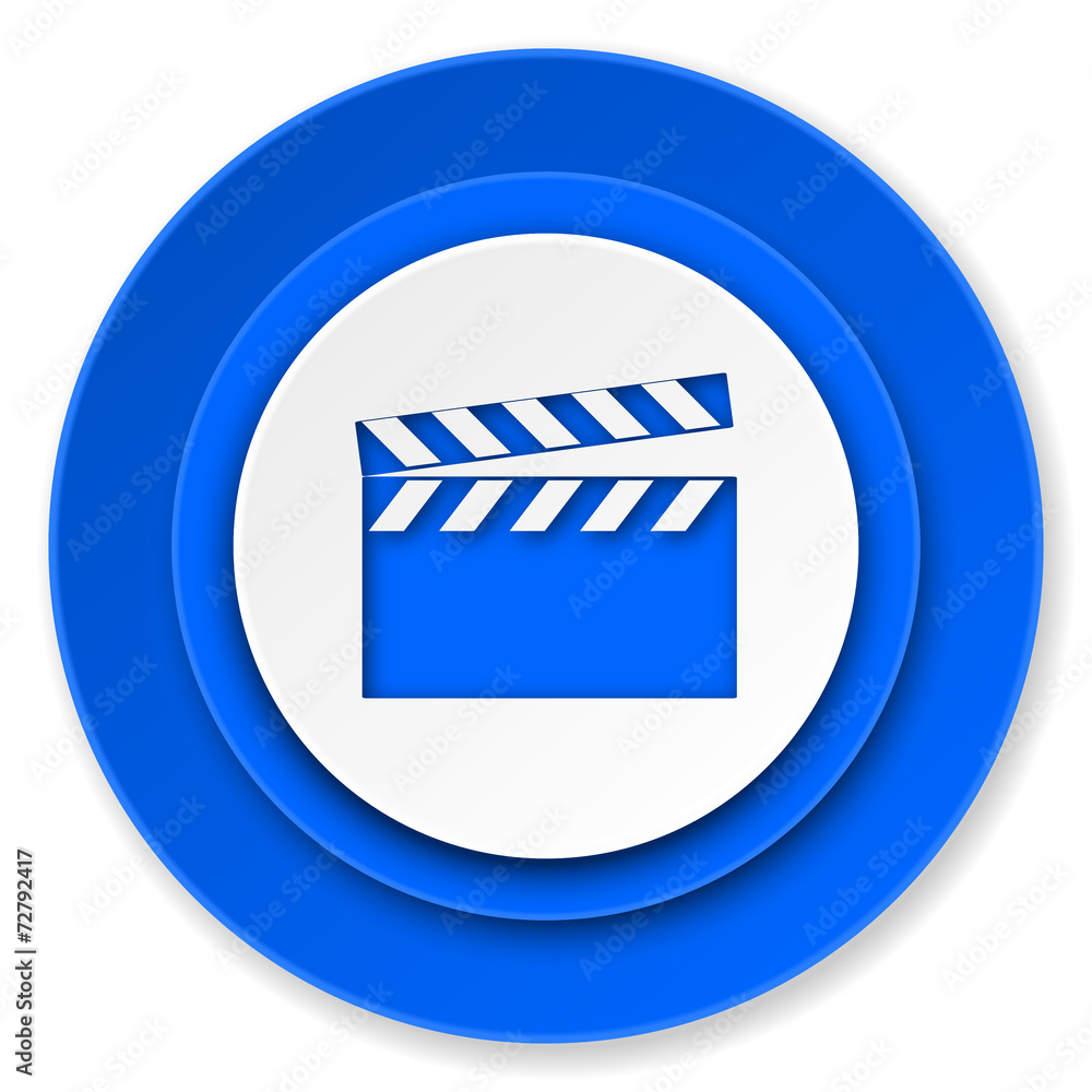 video icon, cinema sign