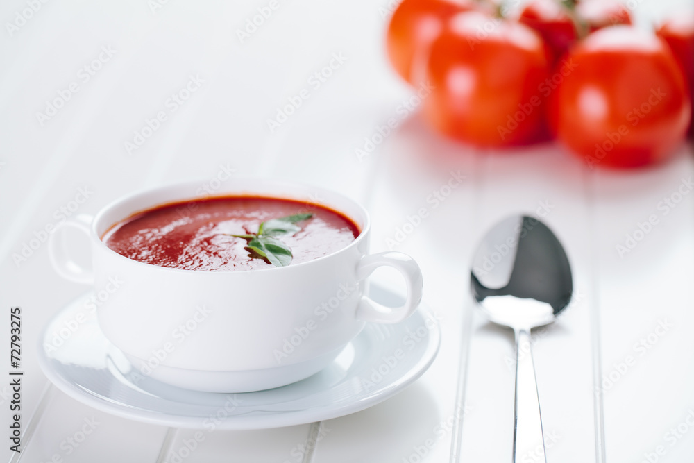 Fresh tomato soup Fresh tomato soup