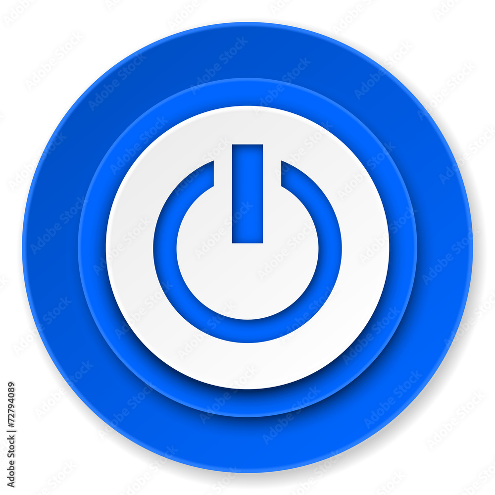 power icon, on off sign