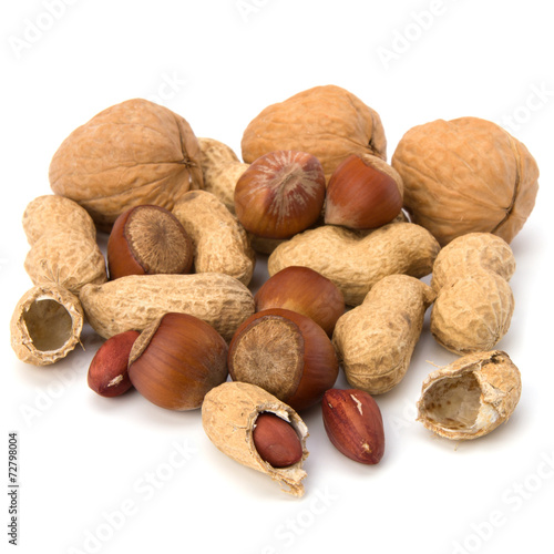 Various nuts mix