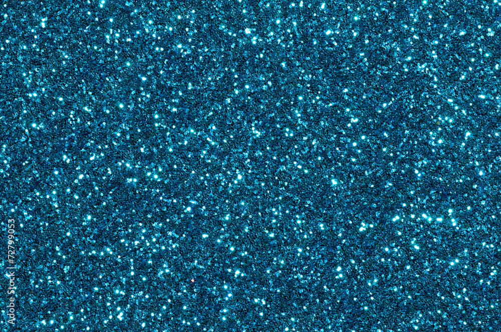 Obraz premium blue glitter texture background