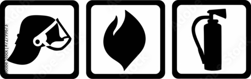Firefighter Tools Flame Helmet