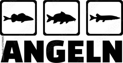 Fishing Fish Icons