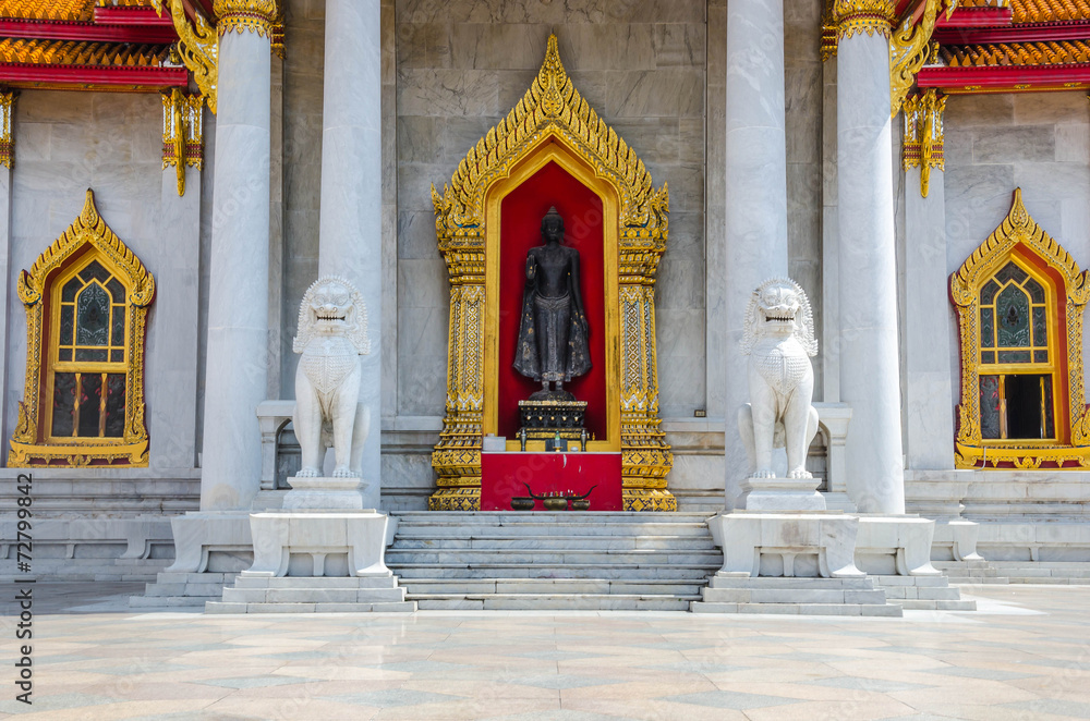 Fototapeta premium Wat Benchamabophit, Bangkok, Thailand