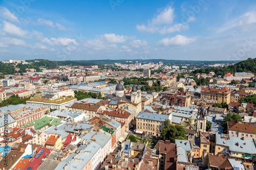 Lviv bird's-eye view