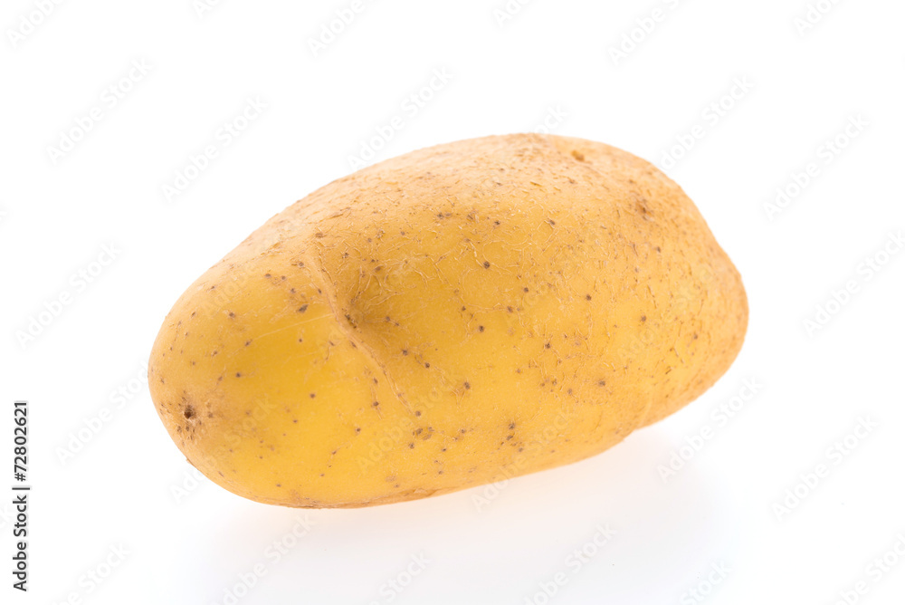 Potato isolated on white background Potato isolated on white background