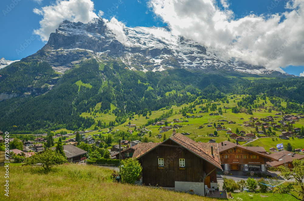 Grindelwald village, Switzerland