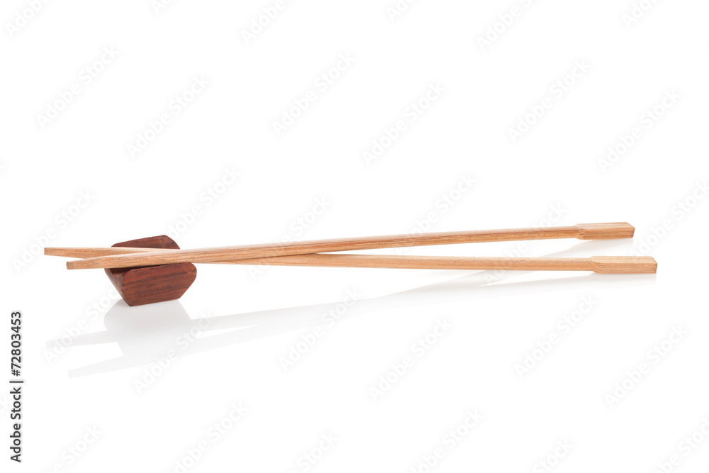 Naklejka premium Sushi chopsticks