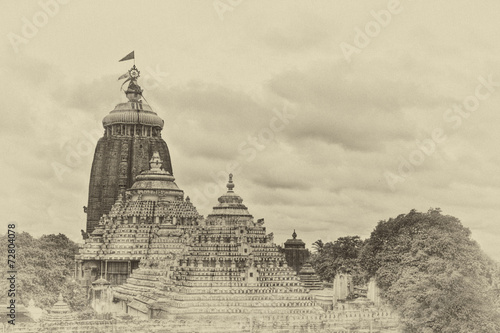 The Temple of Jagannatha in Puri