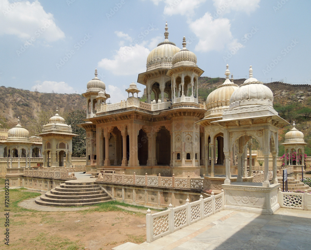 Gaitore Cenotaphs in Jaipur