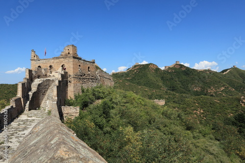 Die Große Mauer in China bei Jinshanling photo