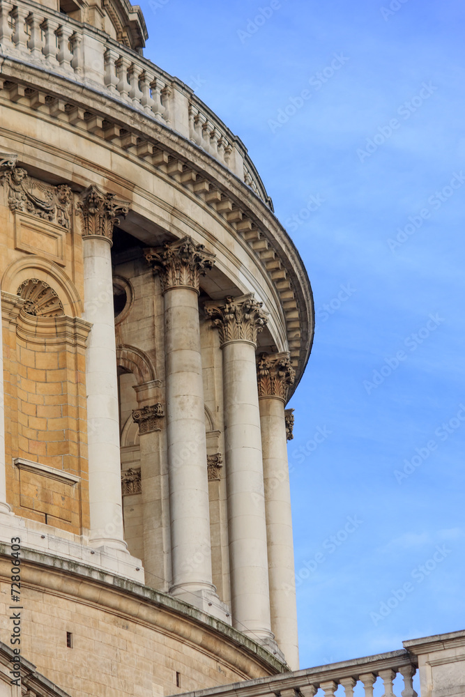 St. Paul's cathedral - detail St. Paul's cathedral - detail