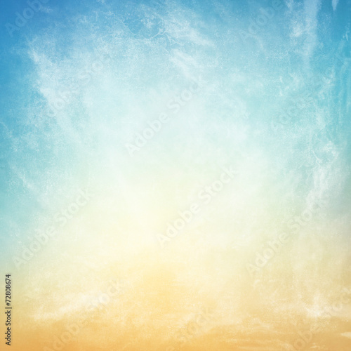 clouds on a textured vintage paper background