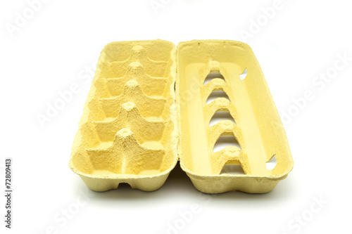 caja de huevos vacia