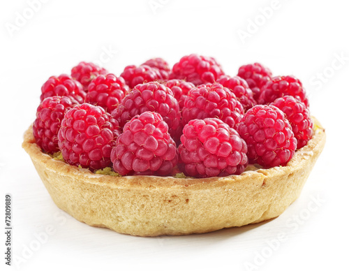 raspberry tart Fototapet