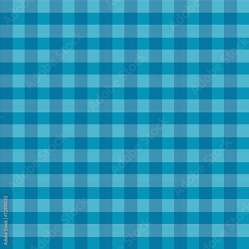 Blue Vector Abstract Retro Square Tablecloth Seamless Pattern