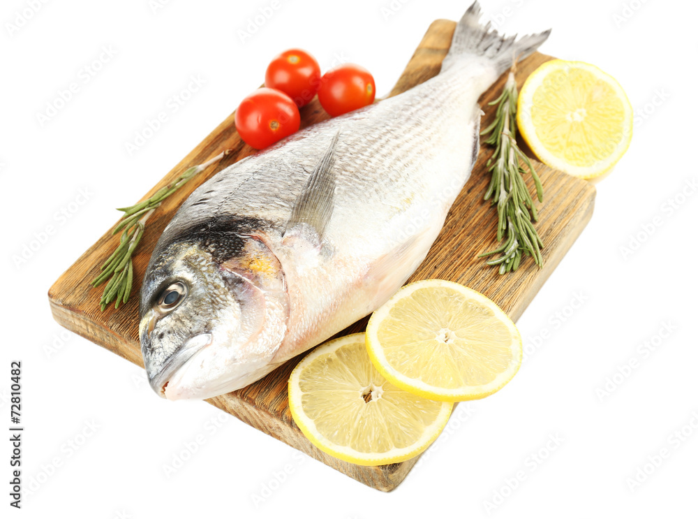 Fresh raw fish