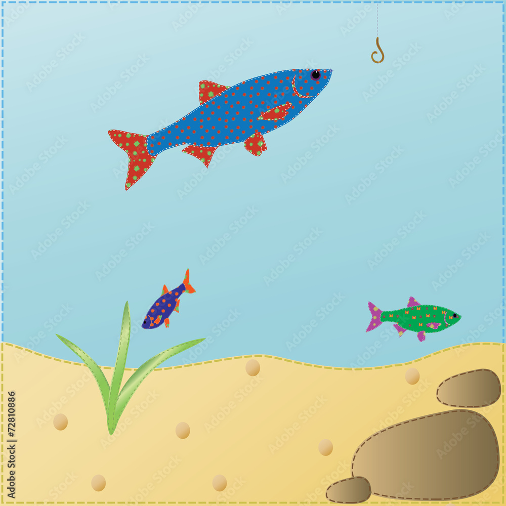 Obraz premium Fish in the water