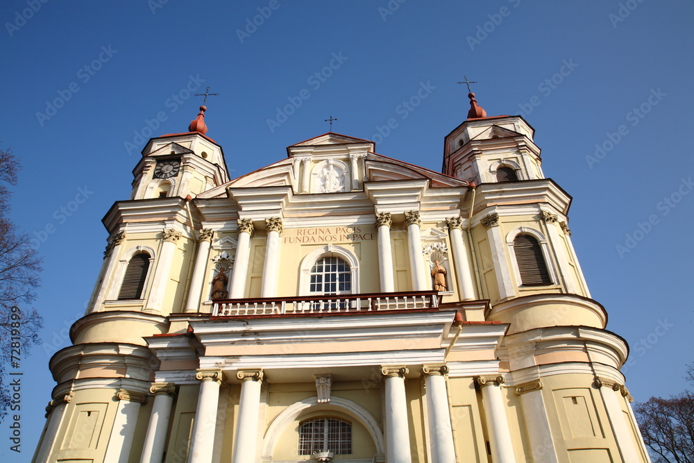 St.Peter and st.Paul's Church,Vilnius