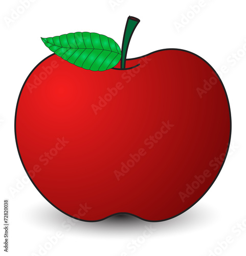 Fresh Red Apple