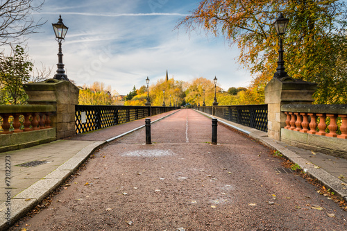 фотографія Armstrong Bridge spans Jesmond Dene