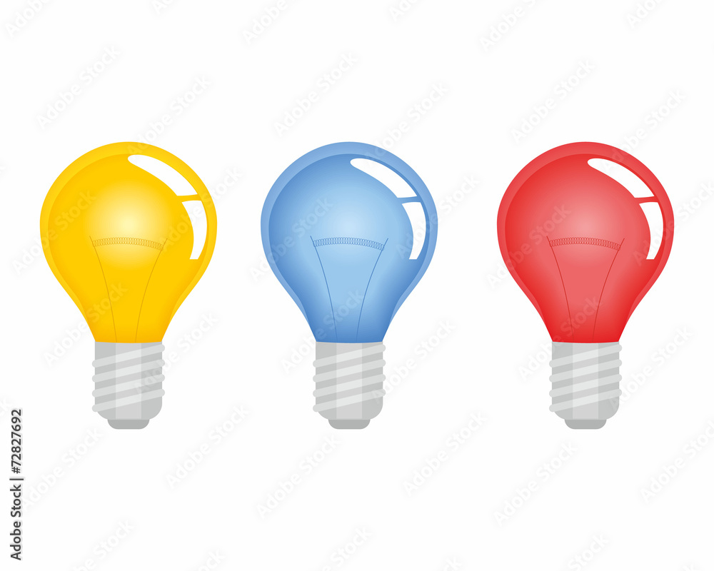 Set of electric lightbulb Set of electric lightbulb