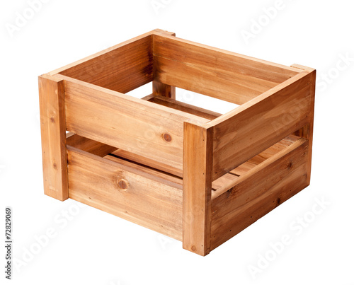 Open Ended Wooden Crate
