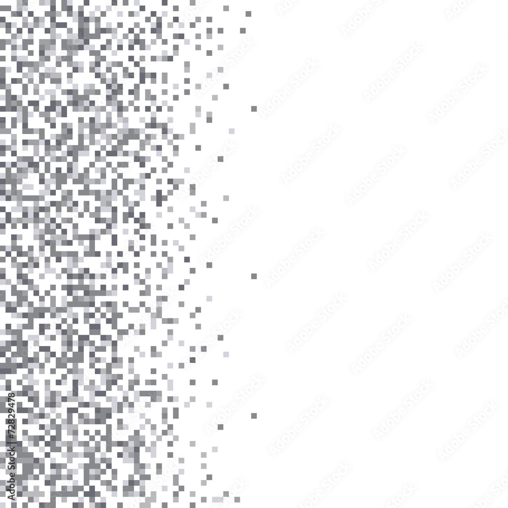 Obraz premium A pixel art vector background over white