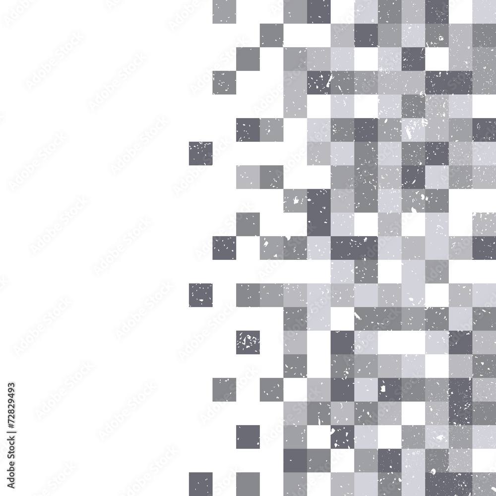 A pixel art vector background with a grunge texture overlay A pixel art vector background with a grunge texture overlay