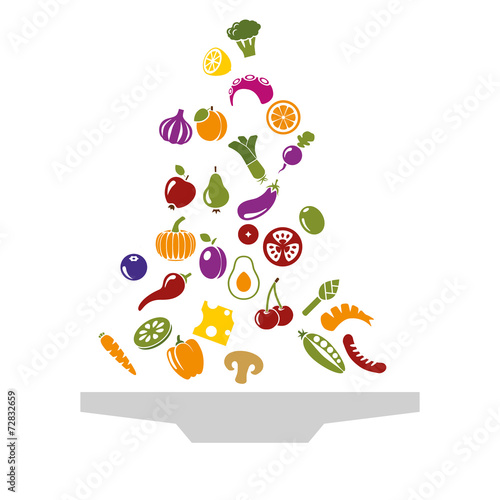 food over plate