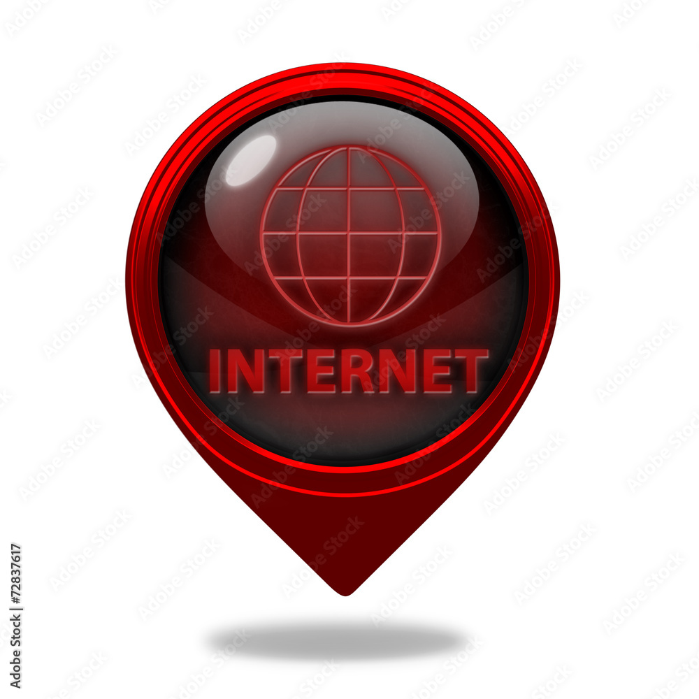 inernet pointer icon on white background inernet pointer icon on white background