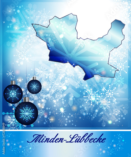 Karte von Minden-Luebbecke