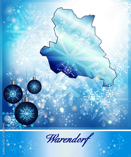 Karte von Warendorf