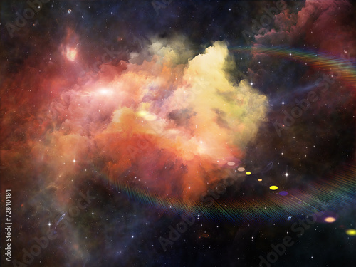 Fototapeta Naklejka Na Ścianę i Meble -  Nebula Propagation