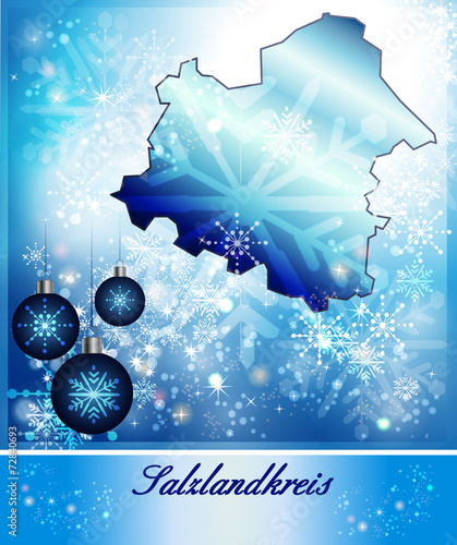 Karte von Salzlandkreis