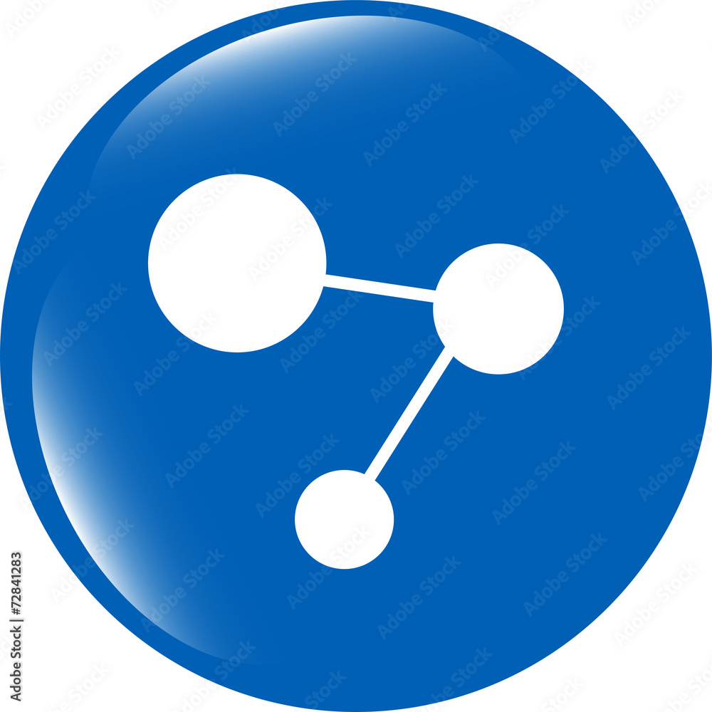 chemistry icon web button isolated on white chemistry icon web button isolated on white