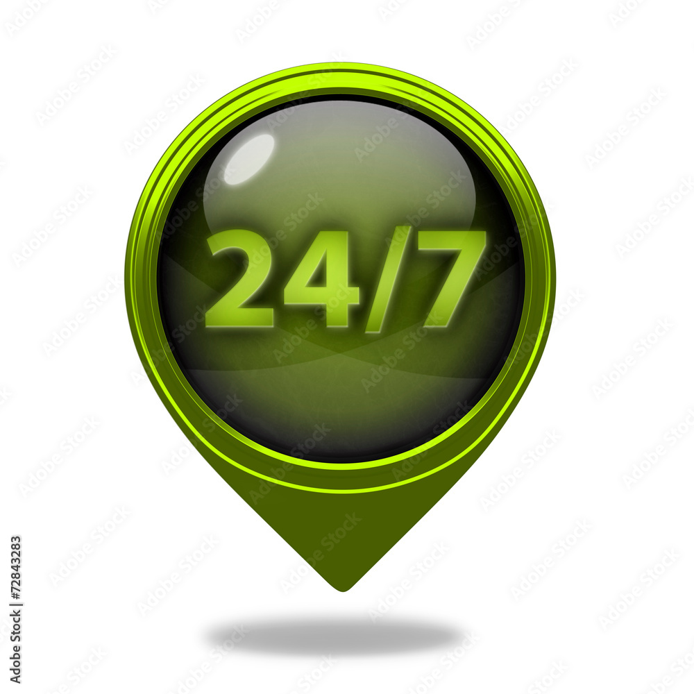 Support pointer icon on white background Support pointer icon on white background