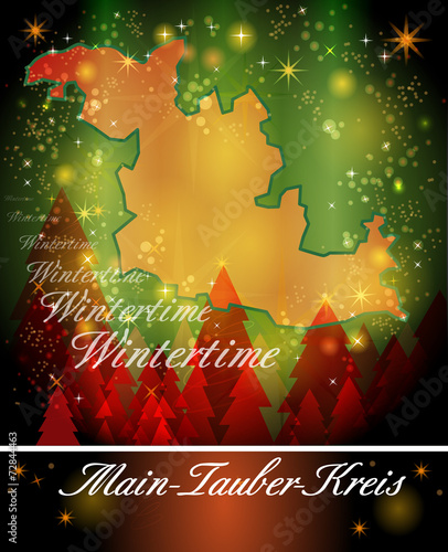 Karte von Main-Tauber-Kreis