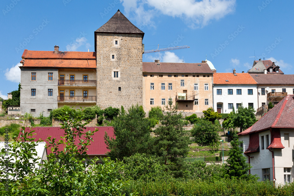 tower, Ustek town, Litomerice region, Czech republic tower, Ustek town, Litomerice region, Czech republic