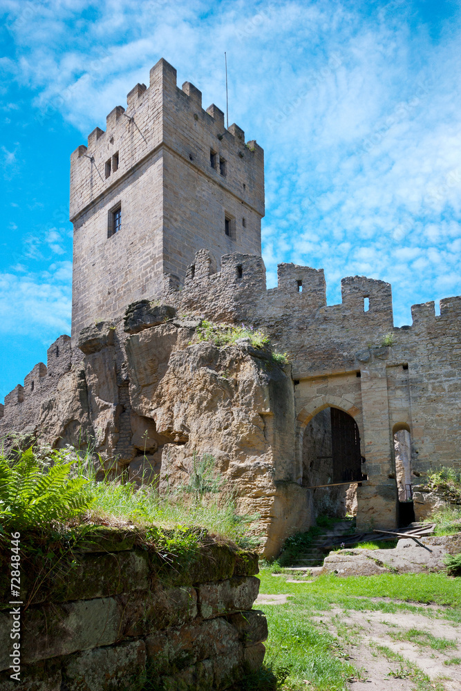 castle Helfenburg near Ustek, Litomerice region, Czech republic