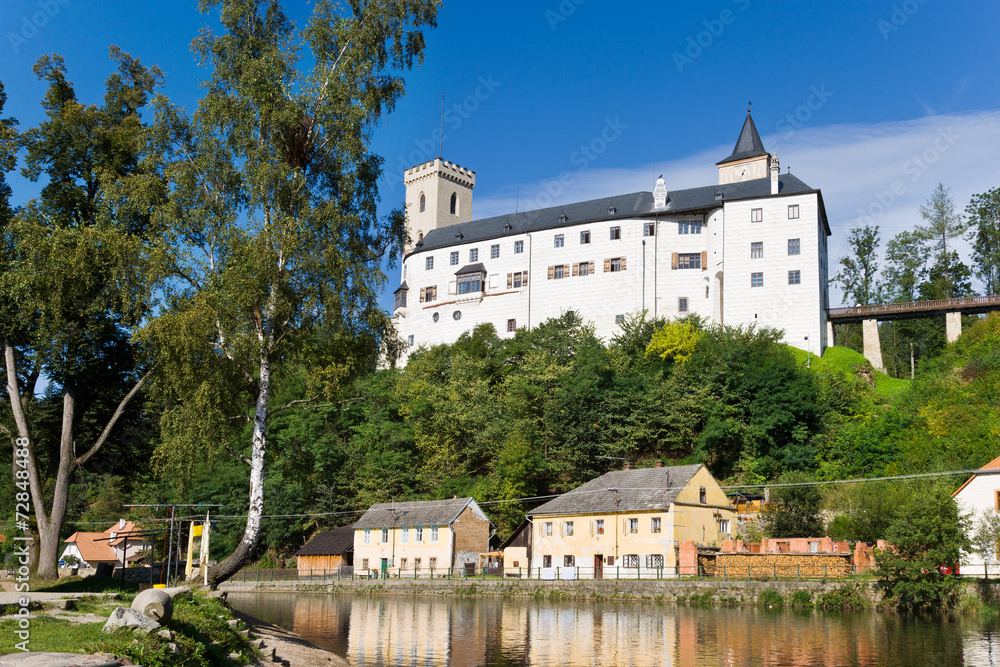 castle Rozmberk nad Vltavou, South Bohemia, Czech republic