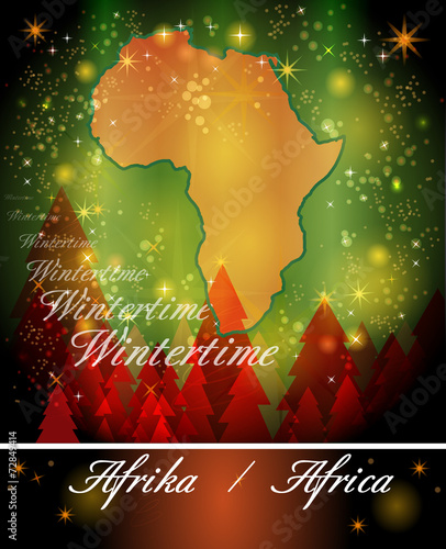 Karte von Afrika
