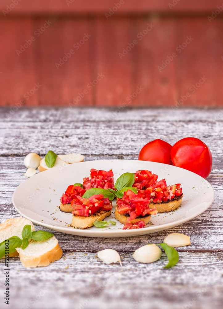 italian bruschetta italian bruschetta